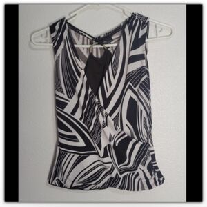 IZ Byer California faux wrap style top size small